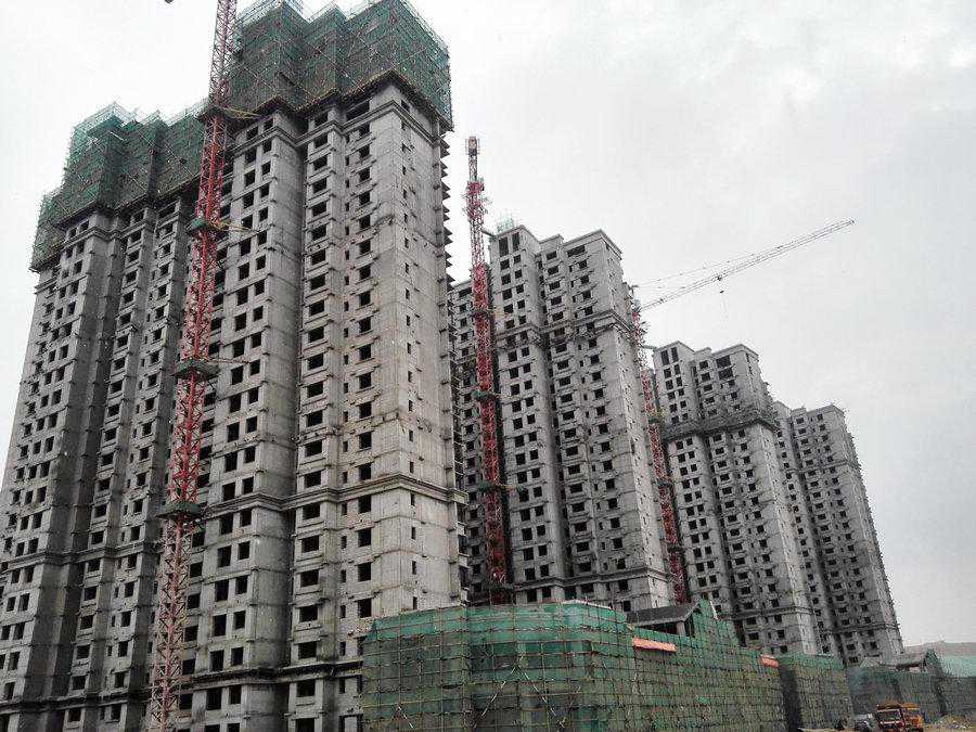 兰州碧桂园二期G1404地块1#组团项目所有楼栋主体全部封顶_副本